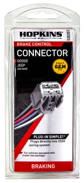 Hopkins 53035T Plug-In Simple Brake Control Connector for Dodge Durango (2011)